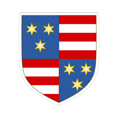 Arms of the County of Celje (Slovenia) (Coat of Arms) STICKER Vinyl Kiss-Cut Decal