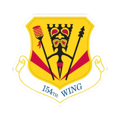 154th Wing (U.S. Air Force) STICKER Vinyl Kiss-Cut Decal - The Sticker Space