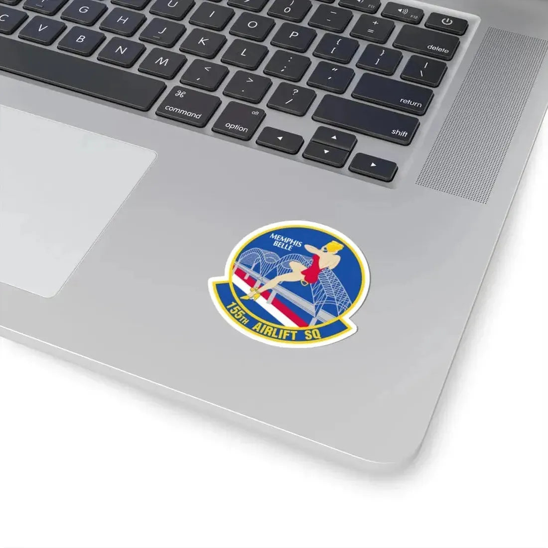 155 Airlift Squadron (U.S. Air Force) STICKER Vinyl Kiss-Cut Decal - The Sticker Space