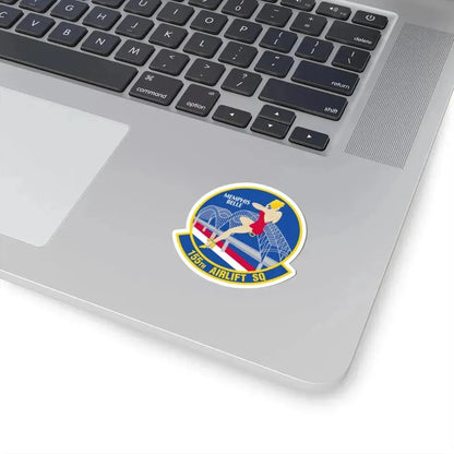 155 Airlift Squadron (U.S. Air Force) STICKER Vinyl Kiss-Cut Decal - The Sticker Space