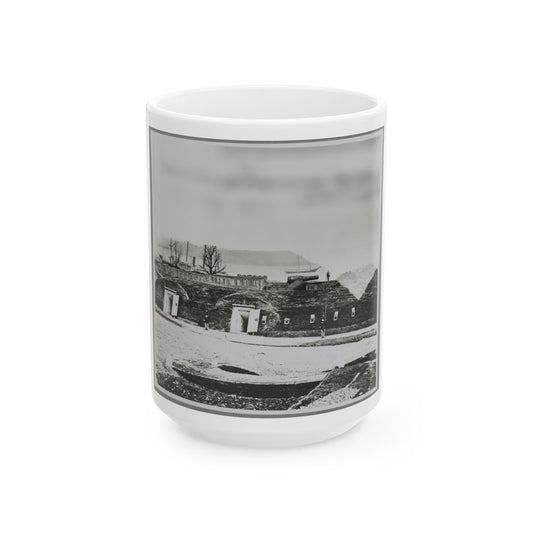 Battery Rodgers, (Interior), Vicinity, Alexandria, Va. (U.S. Civil War) White Coffee Mug