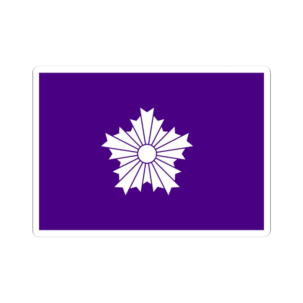 Metropolitan Police Department Flag (Japan) STICKER Vinyl Kiss-Cut Decal