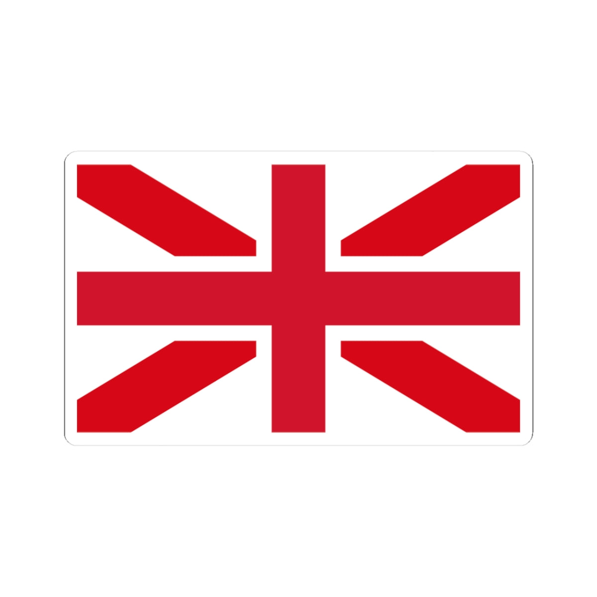 Flag of United Kingdom of England and Northern Ireland (United Kingdom) STICKER Vinyl Kiss-Cut Decal
