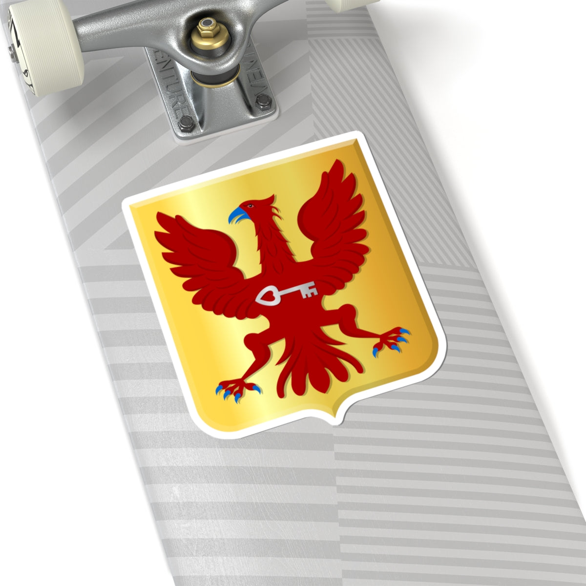 Apeldoorn wapen HRvA (Netherlands) (Coat of Arms) STICKER Vinyl Kiss-Cut Decal