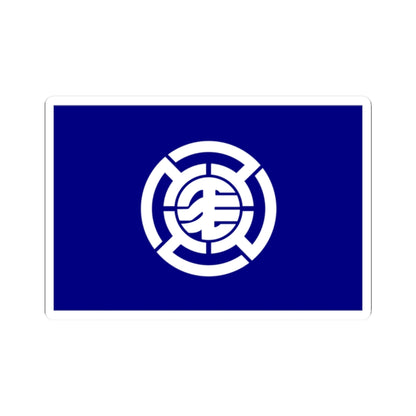 Flag of Mashike Hokkaido (Japan) STICKER Vinyl Kiss-Cut Decal