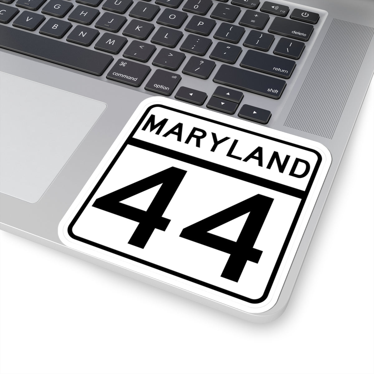 MD Route 44 (Maryland) (Road Sign) STICKER Vinyl Kiss-Cut Decal