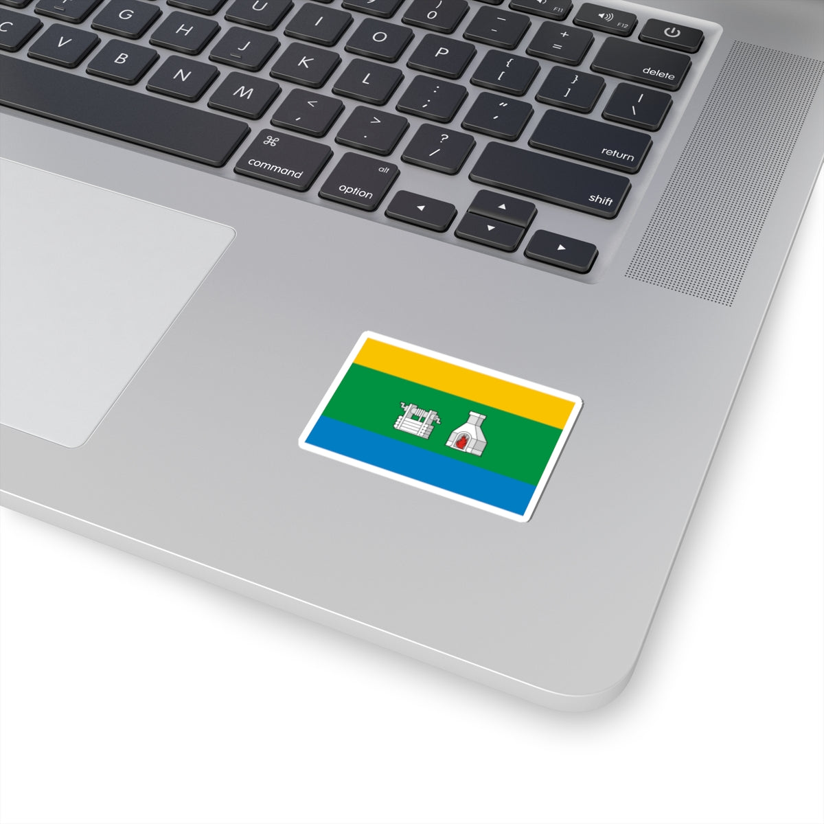Flag of Yekaterinburg Sverdlovsk oblast (Russia) STICKER Vinyl Kiss-Cut Decal