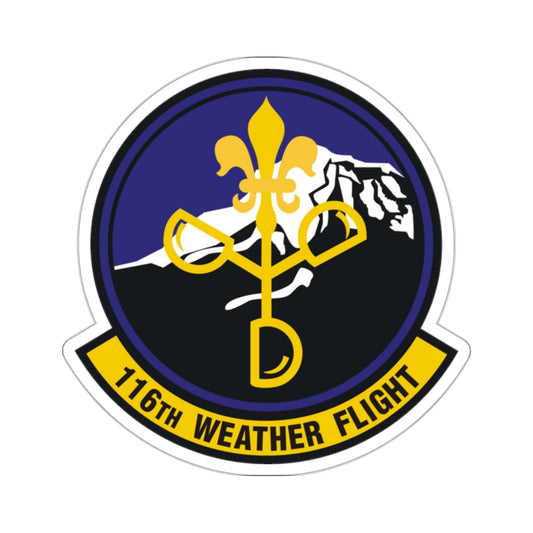 116th Weather Flight (U.S. Air Force) STICKER Vinyl Kiss-Cut Decal