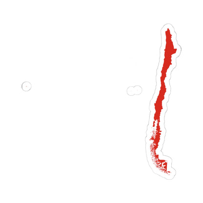 Map of Chile (Chile) STICKER Vinyl Kiss-Cut Decal