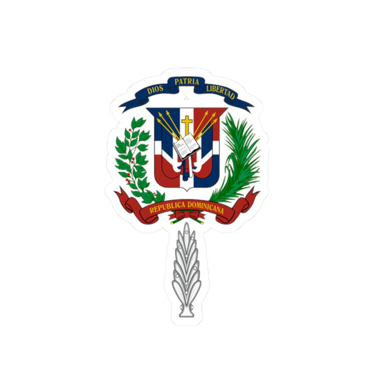 Dominican Republics Military Major and and Lieutenant Comander Rank Insignia (Military Rank) STICKER Vinyl Kiss-Cut Decal