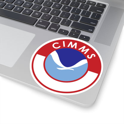 Cooperative Institute for Mesoscale Meteorological Studies CIMMS - STICKER Vinyl Kiss-Cut Decal