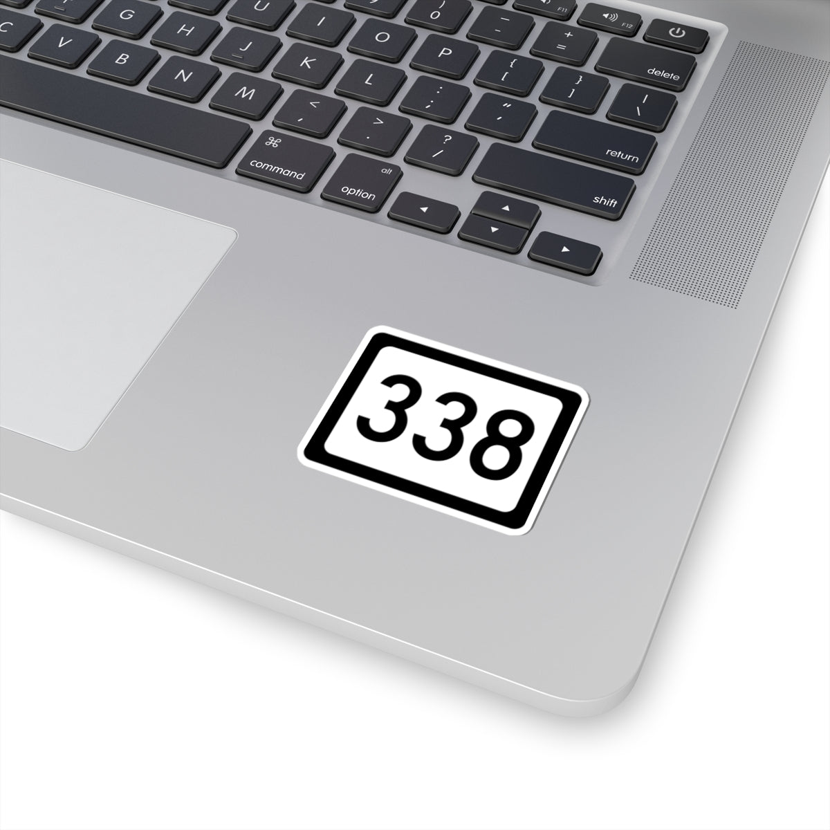 WV-338 (Virginia) (Road Sign) STICKER Vinyl Kiss-Cut Decal