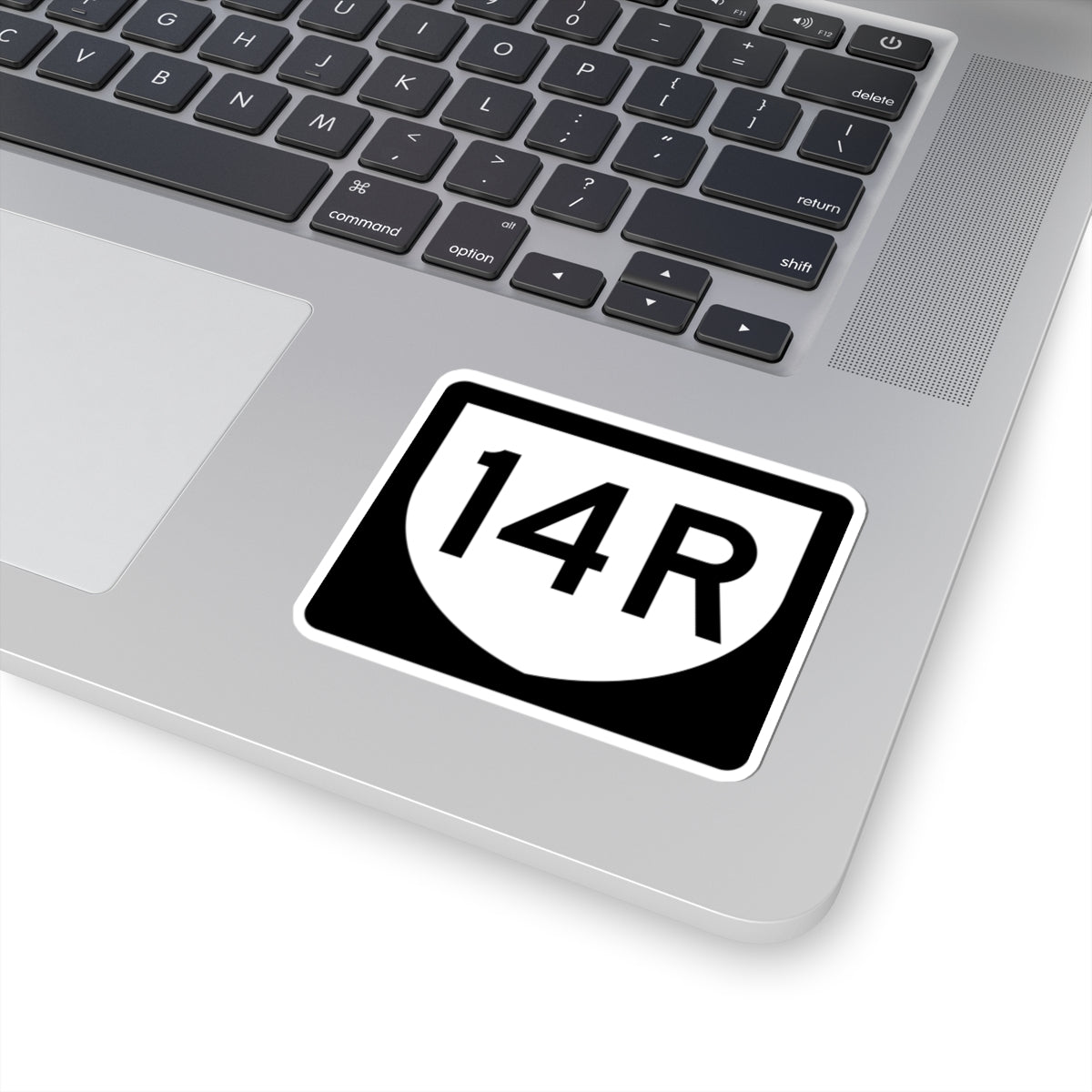 PR urban primary 14R (Puerto Rico) (Road Sign) STICKER Vinyl Kiss-Cut Decal