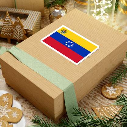State flag of Venezuela 1905-1930 (Venezuela) STICKER Vinyl Kiss-Cut Decal