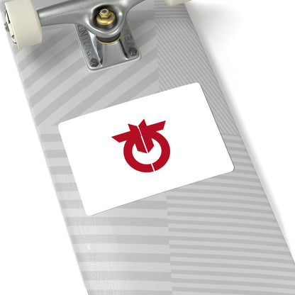 Flag of Okegawa Saitama (Japan) STICKER Vinyl Kiss-Cut Decal