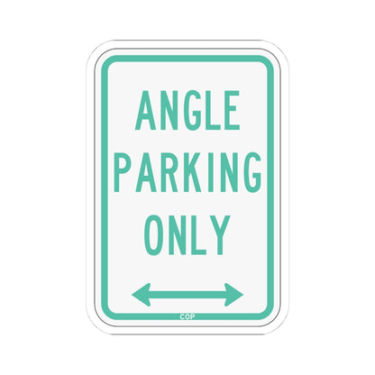 PBOT Road sign P4620D (Oregon) (Road Sign) STICKER Vinyl Kiss-Cut Decal