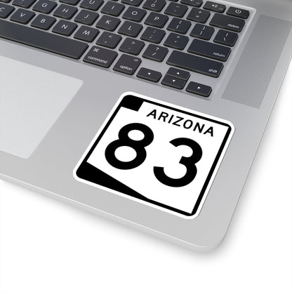 Arizona 83 (Arizona) (Road Sign) STICKER Vinyl Kiss-Cut Decal