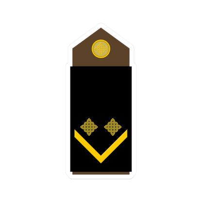 Army HRV OR 05 (Croatia) (Military Rank) STICKER Vinyl Kiss-Cut Decal