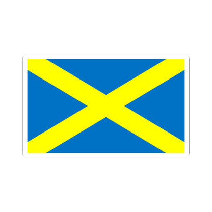 Saint Albans cross (England) STICKER Vinyl Kiss-Cut Decal