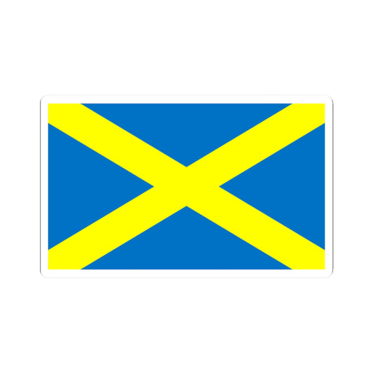 Saint Albans cross (England) STICKER Vinyl Kiss-Cut Decal