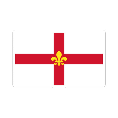 Flag of Lincoln (England) STICKER Vinyl Kiss-Cut Decal