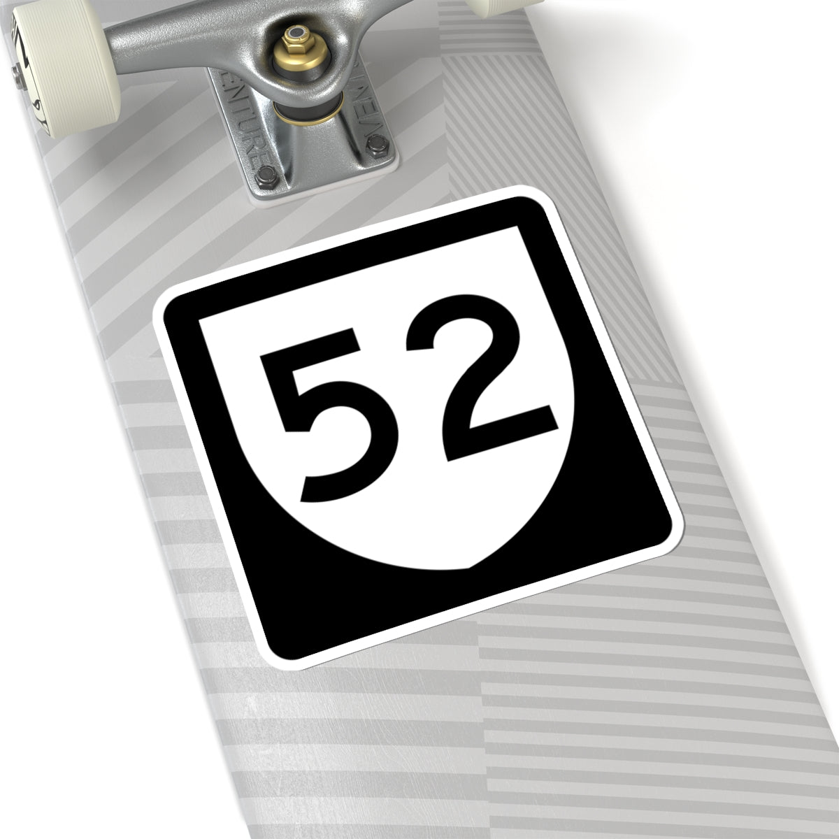 PR urban primary 52 (Puerto Rico) (Road Sign) STICKER Vinyl Kiss-Cut Decal