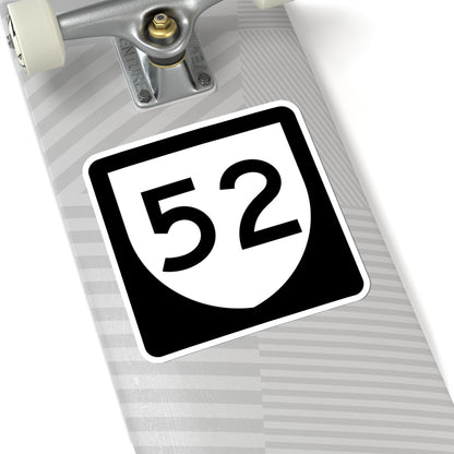 PR urban primary 52 (Puerto Rico) (Road Sign) STICKER Vinyl Kiss-Cut Decal