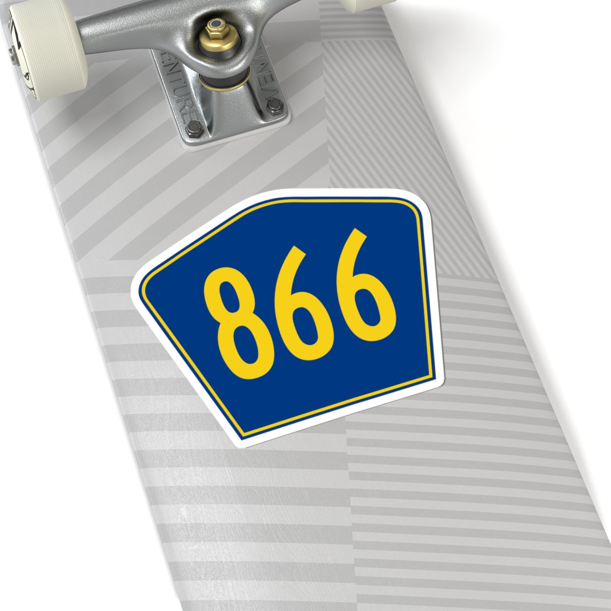 PR secondary 866 (Puerto Rico) (Road Sign) STICKER Vinyl Kiss-Cut Decal