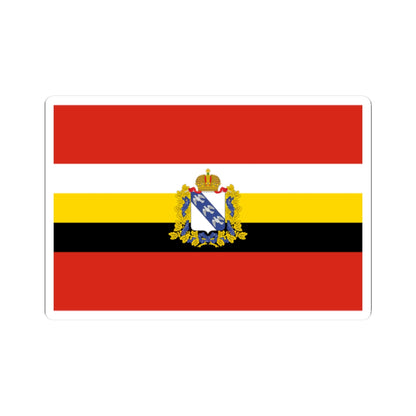 Flag of Kursk Oblast large fix (Russia) STICKER Vinyl Kiss-Cut Decal