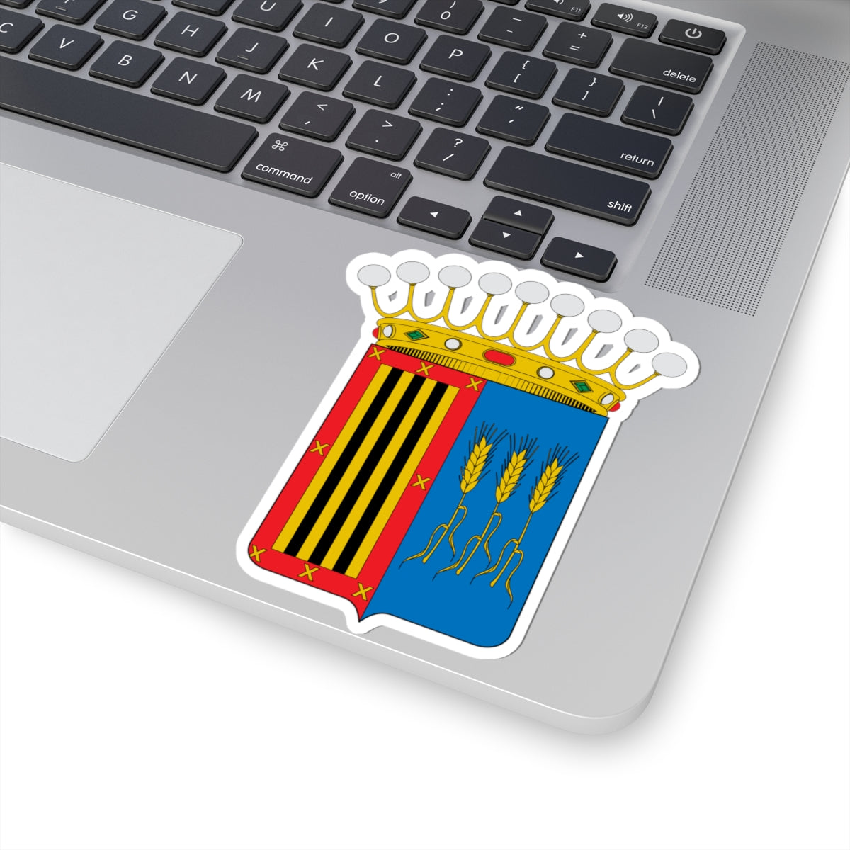 Escudo de Farlete (Spain) (Coat of Arms) STICKER Vinyl Kiss-Cut Decal