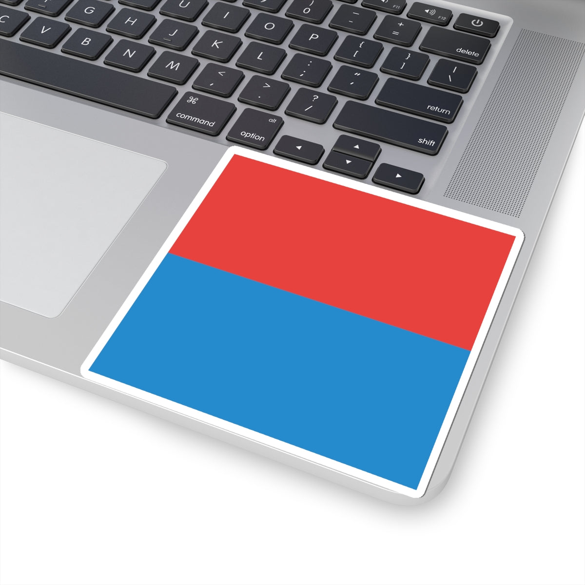 Flag of Canton of Ticino (Switzerland) STICKER Vinyl Kiss-Cut Decal