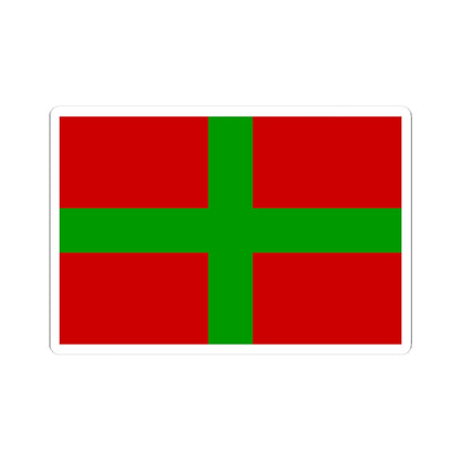 Deir El Qamar Flag (Lebanon) STICKER Vinyl Kiss-Cut Decal