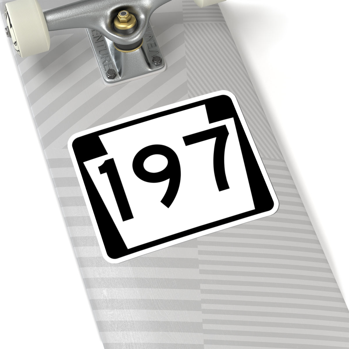 PA-197 (Pennsylvania) (Road Sign) STICKER Vinyl Kiss-Cut Decal
