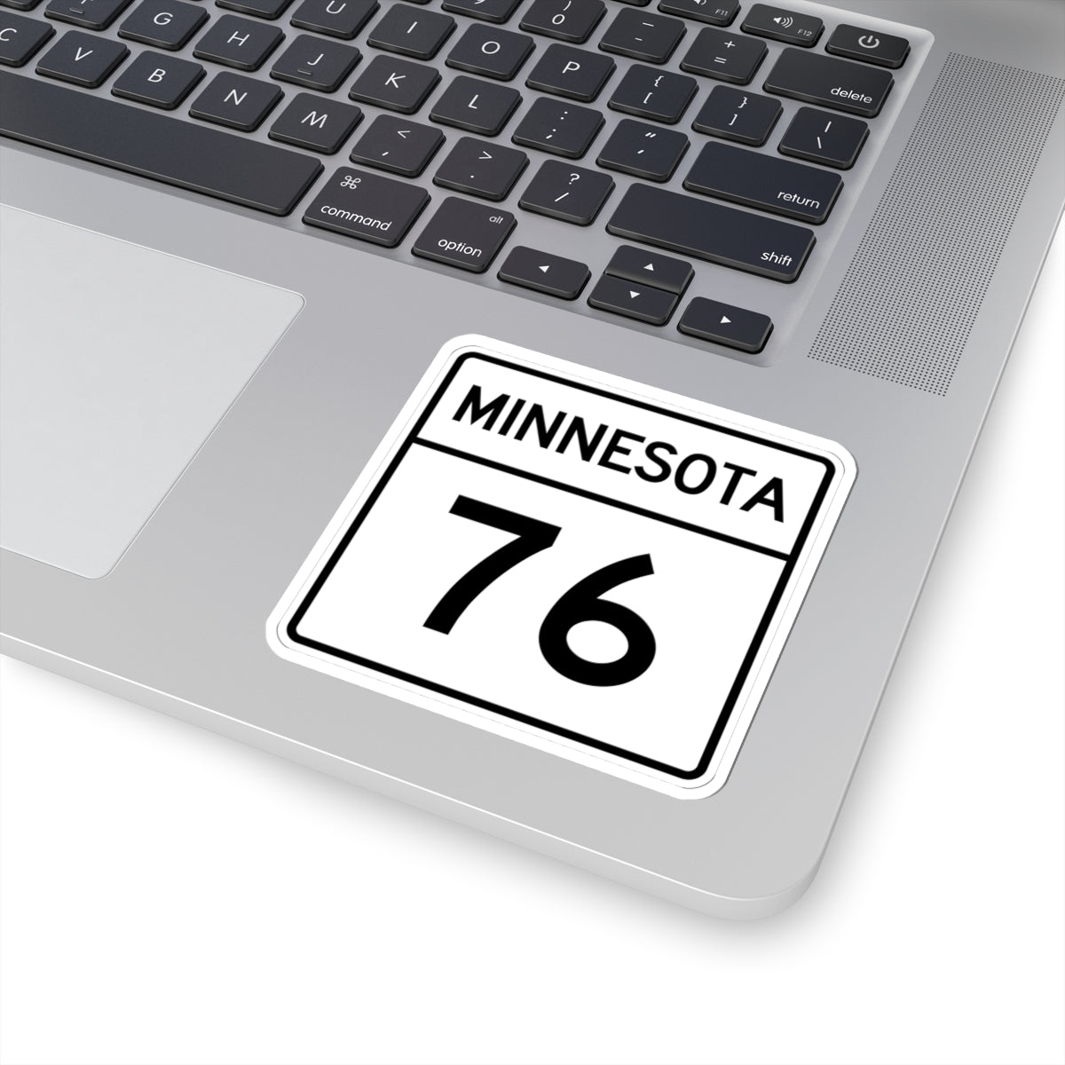 MN-76 1948 (Minnesota) (Road Sign) STICKER Vinyl Kiss-Cut Decal