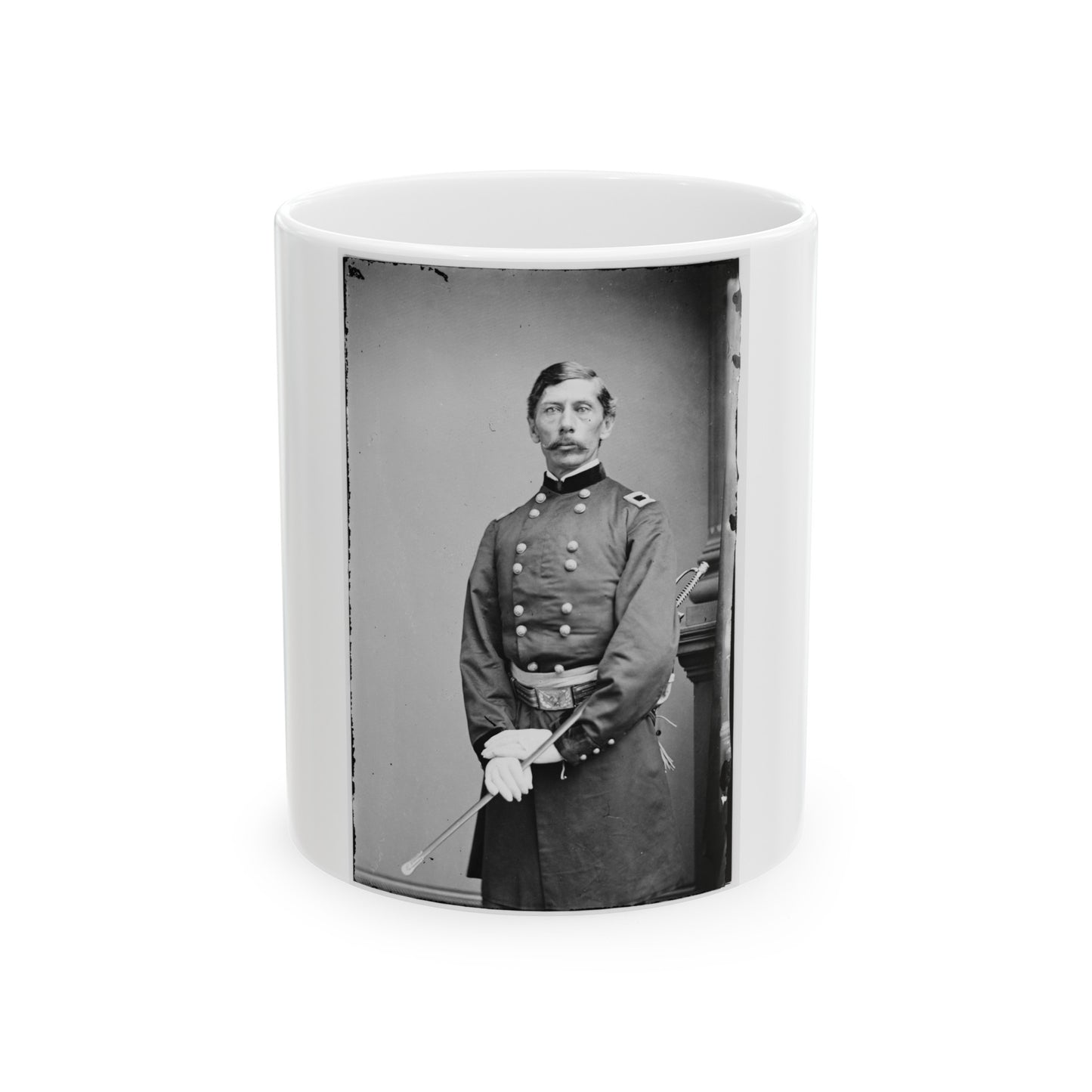 Portrait Of Brig. Gen. Henry M. Judah, Officer Of The Federal Army (U.S. Civil War) White Coffee Mug