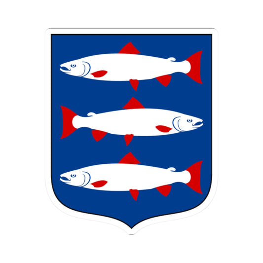 Ångermanlands vapen (Sweden) (Coat of Arms) STICKER Vinyl Kiss-Cut Decal