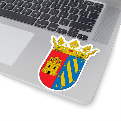Escudo de Andilla (Spain) (Coat of Arms) STICKER Vinyl Kiss-Cut Decal
