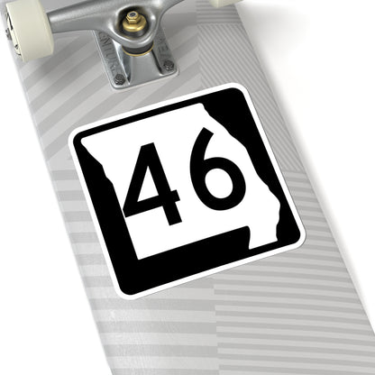MO-46 (Missouri) (Road Sign) STICKER Vinyl Kiss-Cut Decal