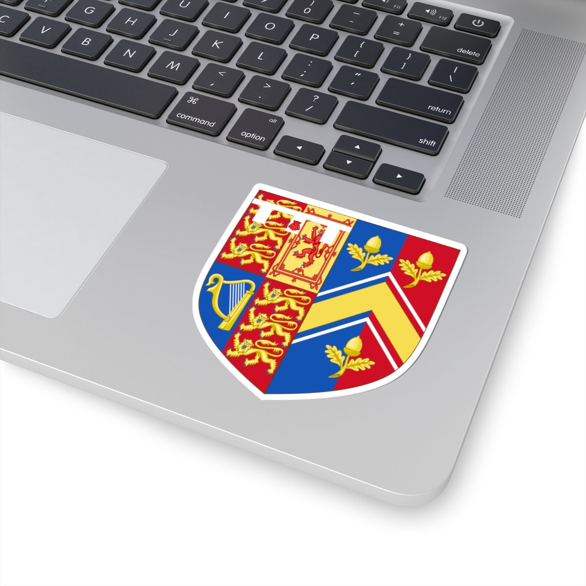 Arms of Catherine Duchess of Cambridge (United Kingdom) (Coat of Arms) STICKER Vinyl Kiss-Cut Decal