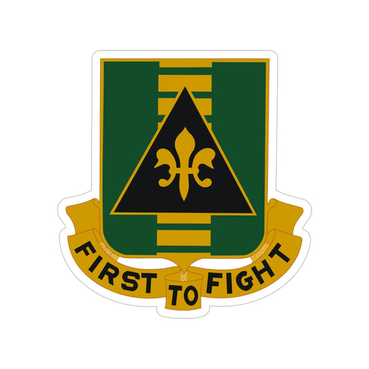 156 Armor Regiment (U.S. Army) Transparent STICKER Die-Cut Vinyl Decal-6 Inch-The Sticker Space