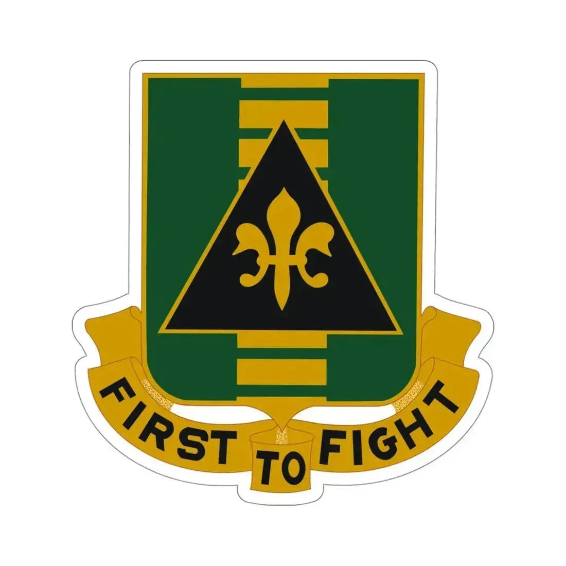 156 Armor Regiment (U.S. Army) STICKER Vinyl Die-Cut Decal 4 Inch - The Sticker Space