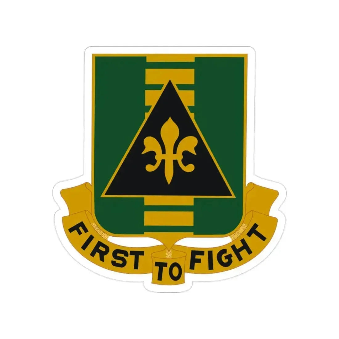 156 Armor Regiment (U.S. Army) Transparent STICKER Die-Cut Vinyl Decal 2 Inch - The Sticker Space