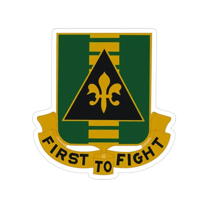156 Armor Regiment (U.S. Army) Transparent STICKER Die-Cut Vinyl Decal 3 Inch - The Sticker Space