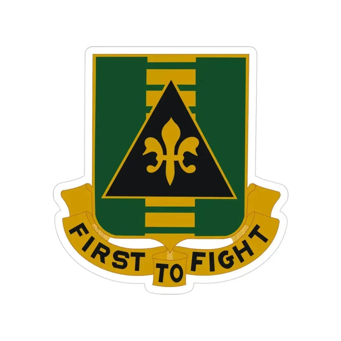 156 Armor Regiment (U.S. Army) Transparent STICKER Die-Cut Vinyl Decal 3 Inch - The Sticker Space