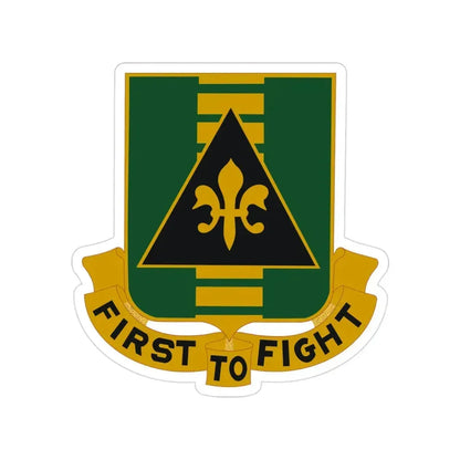 156 Armor Regiment (U.S. Army) Transparent STICKER Die-Cut Vinyl Decal 3 Inch - The Sticker Space
