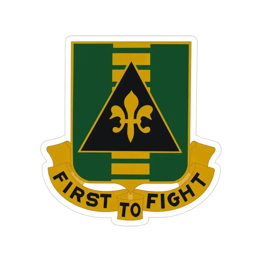 156 Armor Regiment (U.S. Army) Transparent STICKER Die-Cut Vinyl Decal 4 Inch - The Sticker Space