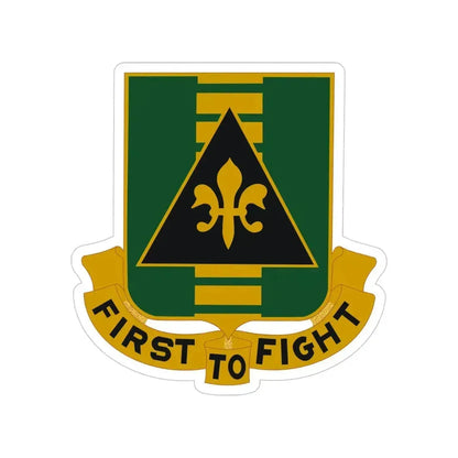 156 Armor Regiment (U.S. Army) Transparent STICKER Die-Cut Vinyl Decal 4 Inch - The Sticker Space