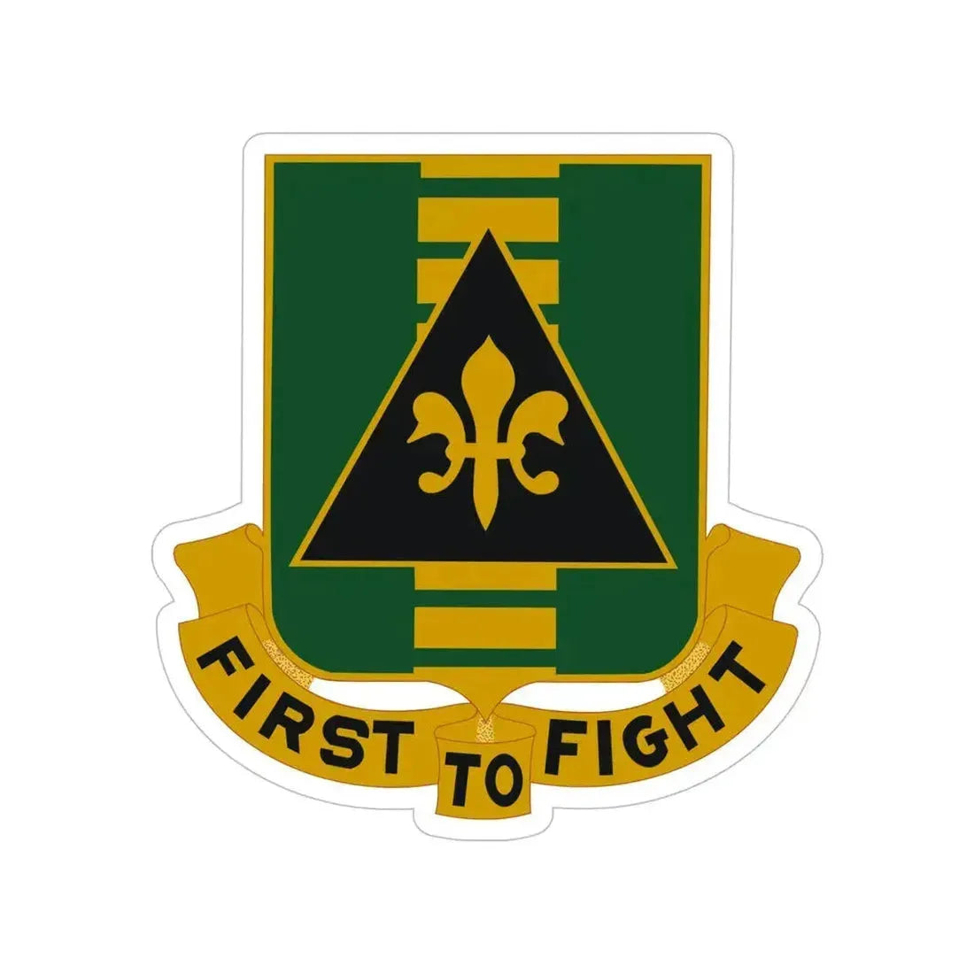 156 Armor Regiment (U.S. Army) Transparent STICKER Die-Cut Vinyl Decal 6 Inch - The Sticker Space