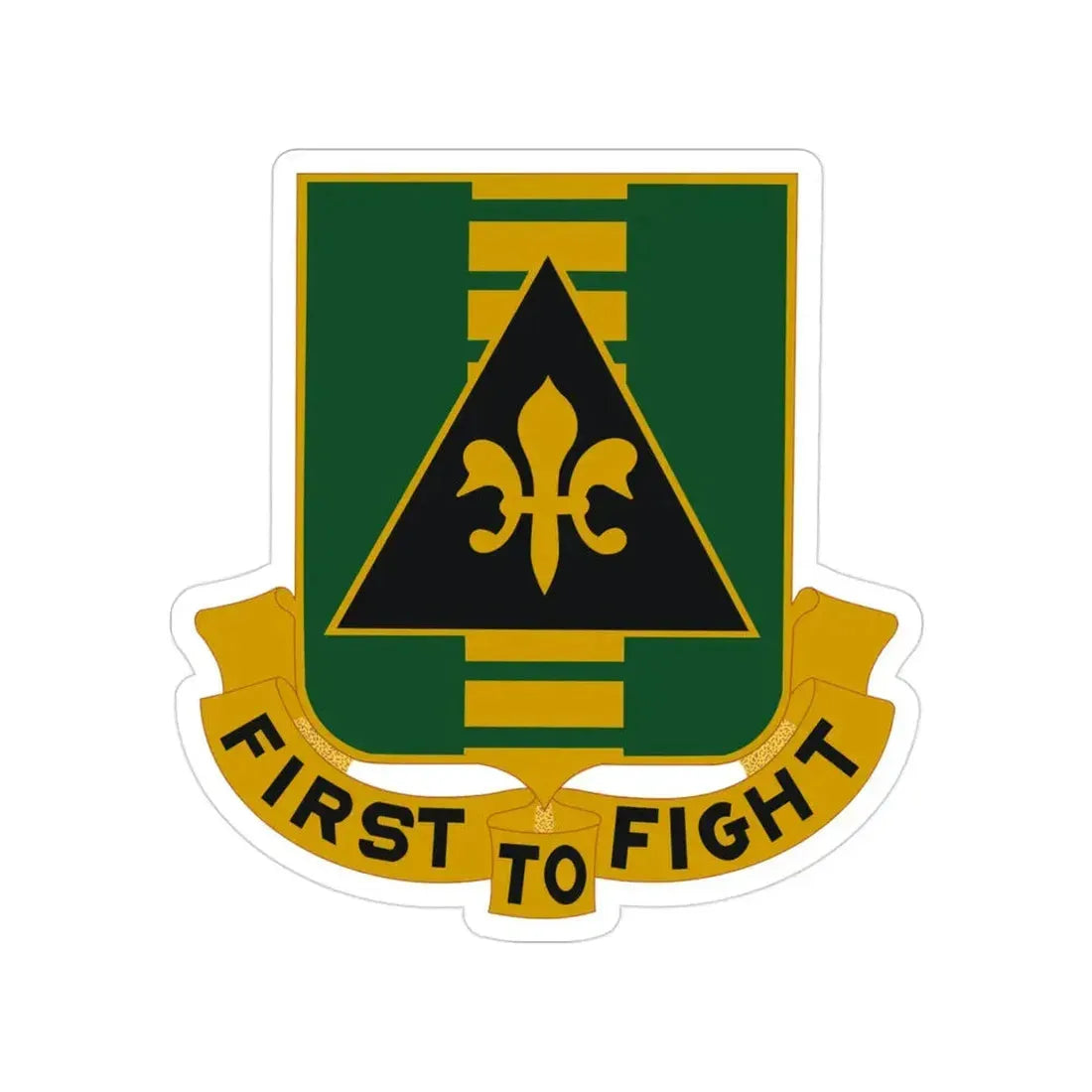 156 Armor Regiment (U.S. Army) Transparent STICKER Die-Cut Vinyl Decal - The Sticker Space