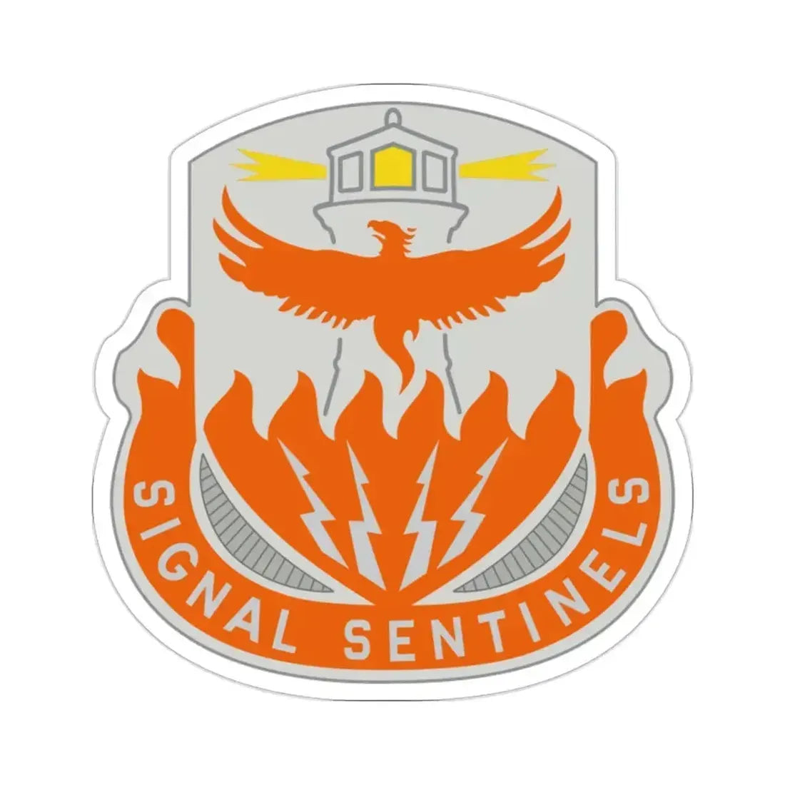 156 Signal Battalion (U.S. Army) STICKER Vinyl Die-Cut Decal 2 Inch - The Sticker Space